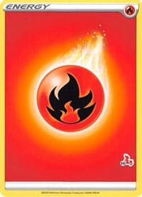 Fire Energy (#26 Cinderace Stamped) - Battle Academy 2022 - Pokemon card