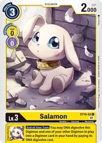 Salamon - Starter Deck 10: Parallel World Tactician - Digimon Card Game card