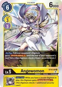 Angewomon - Starter Deck 10: Parallel World Tactician - Digimon Card Game card