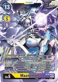 Mastemon - Starter Deck 10: Parallel World Tactician - Digimon Card Game card