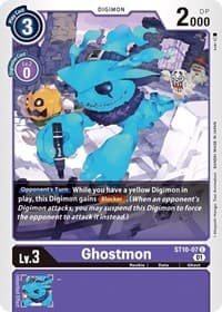 Ghostmon - Starter Deck 10: Parallel World Tactician - Digimon Card Game card