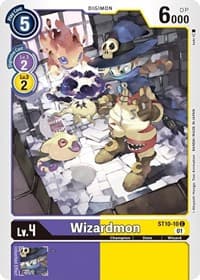 Wizardmon - Starter Deck 10: Parallel World Tactician - Digimon Card Game card