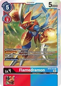 Flamedramon - New Awakening - Digimon Card Game card