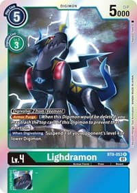 Lighdramon - New Awakening - Digimon Card Game card