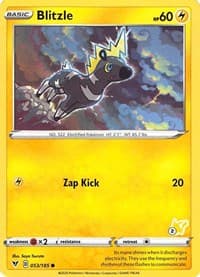 Blitzle - 053/185 (#2 Pikachu Stamped) - Battle Academy 2022 - Pokemon card