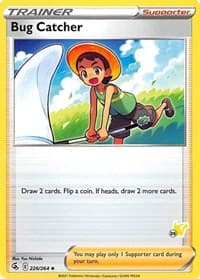 Bug Catcher - 226/264 (#26 Pikachu Stamped) - Battle Academy 2022 - Pokemon card