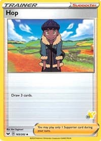 Hop - 165/202 (#33 Pikachu Stamped) - Battle Academy 2022 - Pokemon card