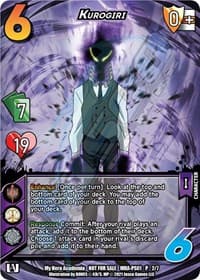 Kurogiri (Provisional Showdown 1) - UniVersus: My Hero Academia Promo Cards - UniVersus card