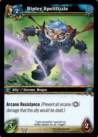 Ripley Spellfizzle - The Hunt for Illidan - WoW card