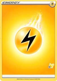 Lightning Energy (#10 Pikachu Stamped) - Battle Academy 2022 - Pokemon card