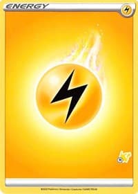 Lightning Energy (#11 Pikachu Stamped) - Battle Academy 2022 - Pokemon card