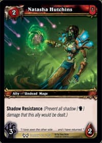 Natasha Hutchins - The Hunt for Illidan - WoW card