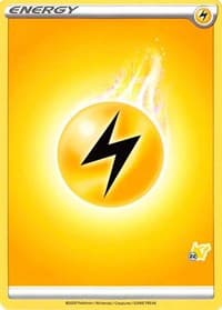 Lightning Energy (#22 Pikachu Stamped) - Battle Academy 2022 - Pokemon card