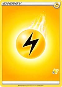 Lightning Energy (#27 Pikachu Stamped) - Battle Academy 2022 - Pokemon card