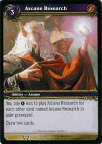Arcane Research - The Hunt for Illidan - WoW card