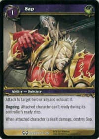 Sap - The Hunt for Illidan - WoW card