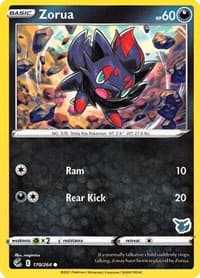 Zorua - 170/264 (Eevee Stamped) - Battle Academy 2022 - Pokemon card
