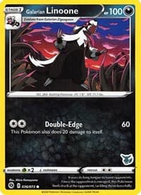 Galarian Linoone - 036/073 (Eevee Stamped) - Battle Academy 2022 - Pokemon card