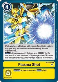 Plasma Shot - New Awakening - Digimon Card Game card