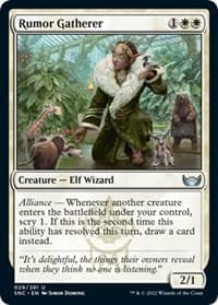 Rumor Gatherer - Streets of New Capenna - Magic: The Gathering card