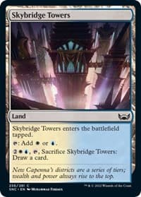 Skybridge Towers - Streets of New Capenna - Magic: The Gathering card