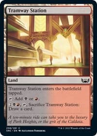 Tramway Station - Streets of New Capenna - Magic: The Gathering card