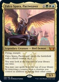 Falco Spara, Pactweaver - Streets of New Capenna - Magic: The Gathering card