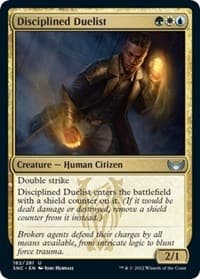 Disciplined Duelist - Streets of New Capenna - Magic: The Gathering card