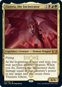 Ziatora, the Incinerator - Streets of New Capenna - Magic: The Gathering card