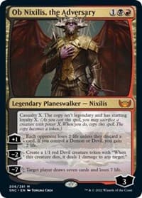 Ob Nixilis, the Adversary - Streets of New Capenna - Magic: The Gathering card