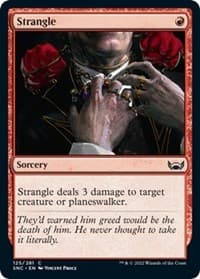 Strangle - Streets of New Capenna - Magic: The Gathering card