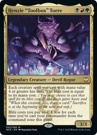 Henzie "Toolbox" Torre - Commander: Streets of New Capenna - Magic: The Gathering card