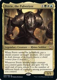 Perrie, the Pulverizer - Commander: Streets of New Capenna - Magic: The Gathering card