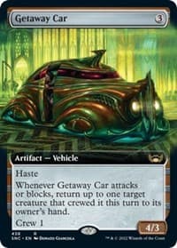 Getaway Car (Extended Art) - Streets of New Capenna - Magic: The Gathering card
