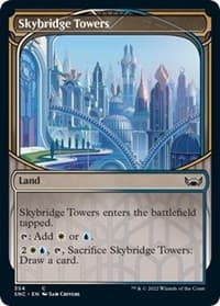 Skybridge Towers (Showcase) - Streets of New Capenna - Magic: The Gathering card
