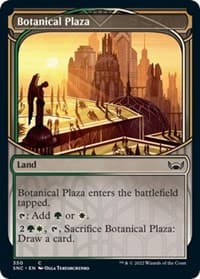 Botanical Plaza (Showcase) - Streets of New Capenna - Magic: The Gathering card