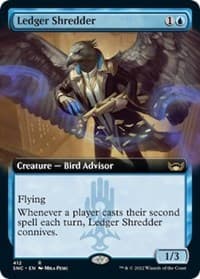 Ledger Shredder (Extended Art) - Streets of New Capenna - Magic: The Gathering card