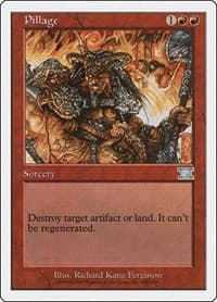 Pillage - Classic Sixth Edition - Magic: The Gathering card