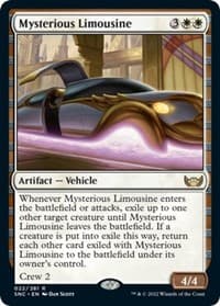 Mysterious Limousine - Streets of New Capenna - Magic: The Gathering card