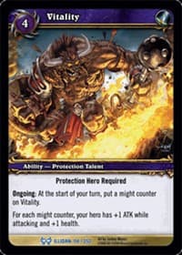 Vitality - The Hunt for Illidan - WoW card