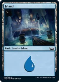 Island (264) - Streets of New Capenna - Magic: The Gathering card