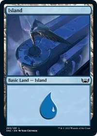Island (265) - Streets of New Capenna - Magic: The Gathering card