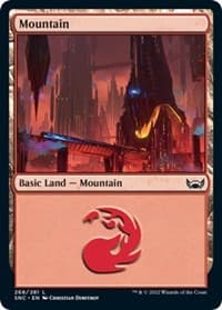 Mountain (268) - Streets of New Capenna - Magic: The Gathering card