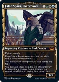 Falco Spara, Pactweaver (Showcase) - Streets of New Capenna - Magic: The Gathering card