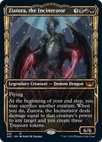 Ziatora, the Incinerator (Showcase) - Streets of New Capenna - Magic: The Gathering card