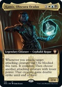 Kamiz, Obscura Oculus (Extended Art) - Commander: Streets of New Capenna - Magic: The Gathering card