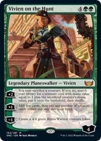 Vivien on the Hunt - Streets of New Capenna - Magic: The Gathering card