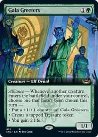 Gala Greeters (Extended Art) - Streets of New Capenna - Magic: The Gathering card