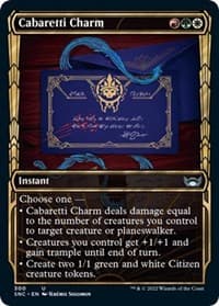 Cabaretti Charm (Showcase) - Streets of New Capenna - Magic: The Gathering card