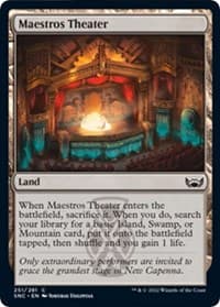 Maestros Theater - Streets of New Capenna - Magic: The Gathering card